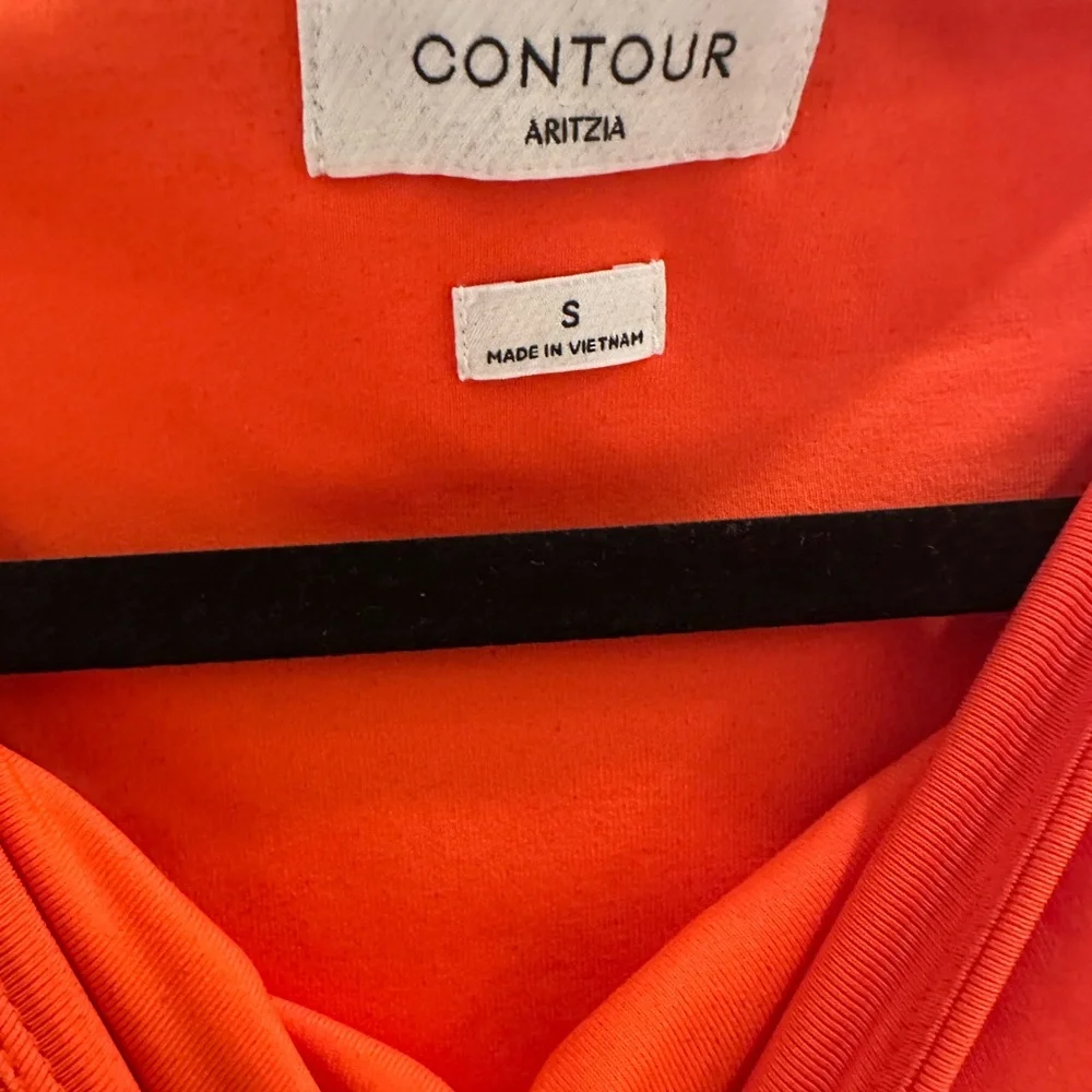 Aritzia Bold Orange Mini Dress - Picture 3 of 3